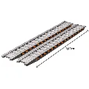 PAIRE DE RAMPES DE CHARGEMENT 3M - CAPACITÉ 2500KG